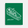 Coffin Break Skeleton-None-Stretched-Canvas-BridgeWalker
