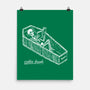 Coffin Break Skeleton-None-Matte-Poster-BridgeWalker