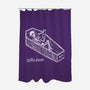 Coffin Break Skeleton-None-Polyester-Shower Curtain-BridgeWalker