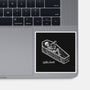 Coffin Break Skeleton-None-Glossy-Sticker-BridgeWalker