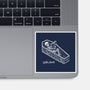 Coffin Break Skeleton-None-Glossy-Sticker-BridgeWalker