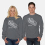 Coffin Break Skeleton-Unisex-Crew Neck-Sweatshirt-BridgeWalker