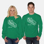 Coffin Break Skeleton-Unisex-Crew Neck-Sweatshirt-BridgeWalker
