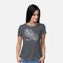 Coffin Break Skeleton-Womens-Basic-Tee-BridgeWalker