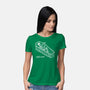 Coffin Break Skeleton-Womens-Basic-Tee-BridgeWalker