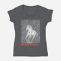 Electric Dreams-Womens-V-Neck-Tee-Tronyx79
