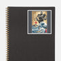 The Iron Giant In Japan Woodblock-None-Glossy-Sticker-DrMonekers