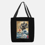 The Iron Giant In Japan Woodblock-None-Basic Tote-Bag-DrMonekers