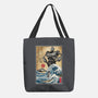 The Iron Giant In Japan Woodblock-None-Basic Tote-Bag-DrMonekers