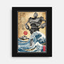 The Iron Giant In Japan Woodblock-None-Stretched-Canvas-DrMonekers