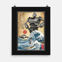 The Iron Giant In Japan Woodblock-None-Matte-Poster-DrMonekers
