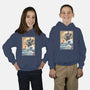 The Iron Giant In Japan Woodblock-Youth-Pullover-Sweatshirt-DrMonekers