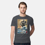 The Iron Giant In Japan Woodblock-Mens-Premium-Tee-DrMonekers