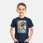 The Iron Giant In Japan Woodblock-Youth-Basic-Tee-DrMonekers
