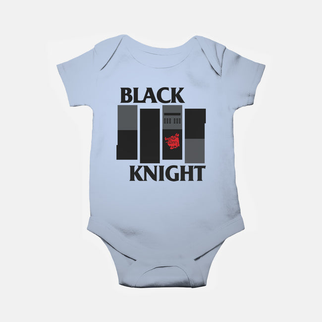 Black Knight Band-Baby-Basic-Onesie-Raffiti