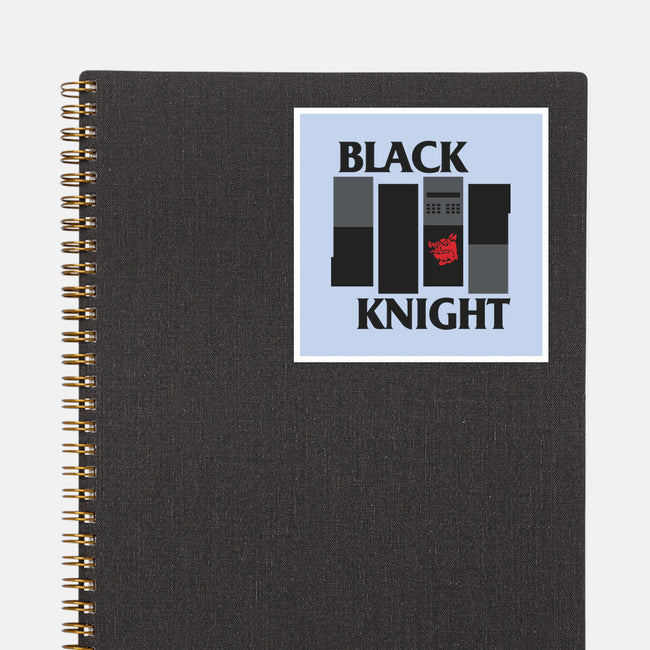 Black Knight Band-None-Glossy-Sticker-Raffiti