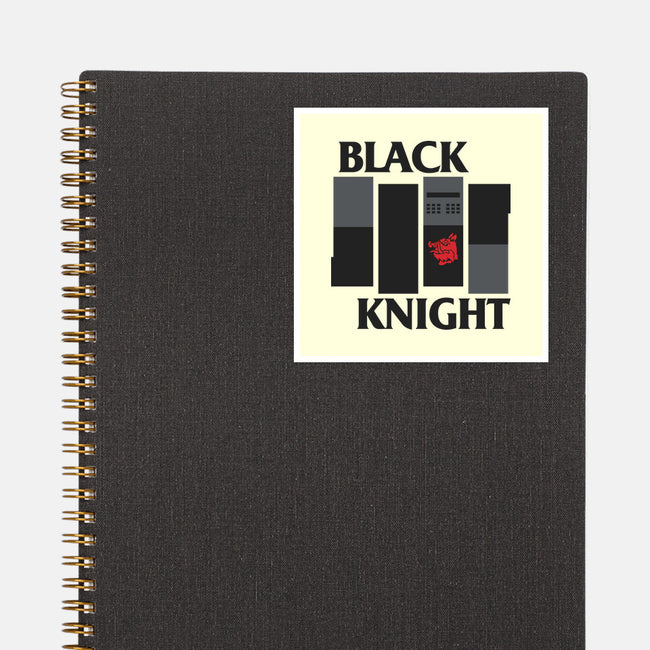 Black Knight Band-None-Glossy-Sticker-Raffiti