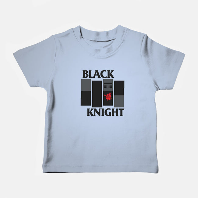 Black Knight Band-Baby-Basic-Tee-Raffiti