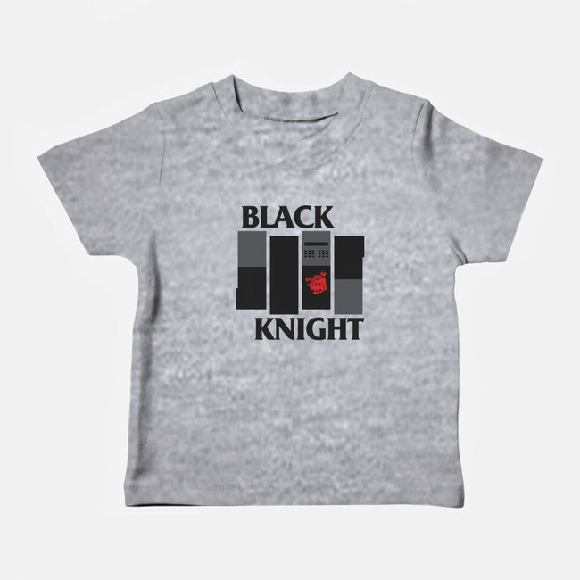 Black Knight Band-Baby-Basic-Tee-Raffiti