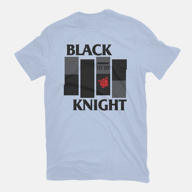 Black Knight Band-Womens-Basic-Tee-Raffiti