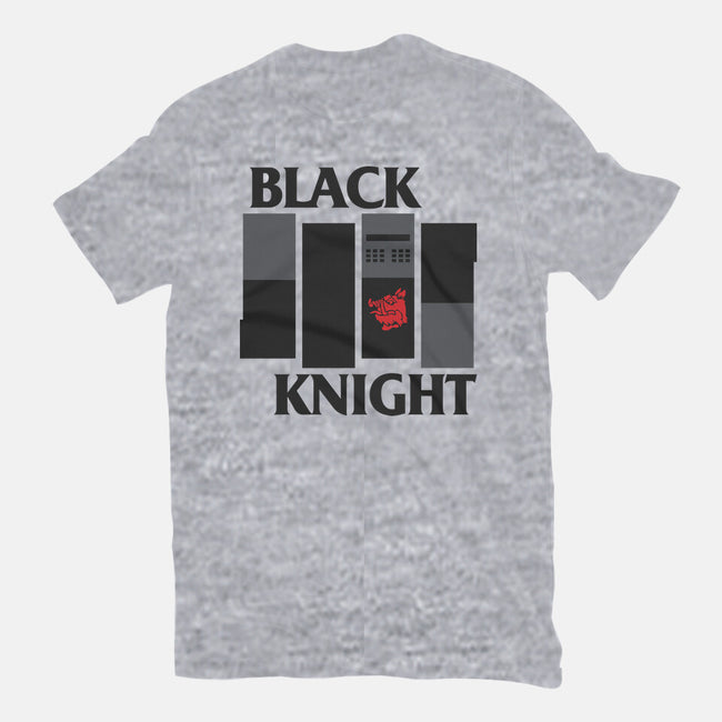Black Knight Band-Mens-Basic-Tee-Raffiti