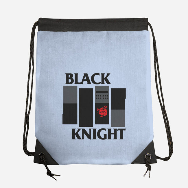 Black Knight Band-None-Drawstring-Bag-Raffiti