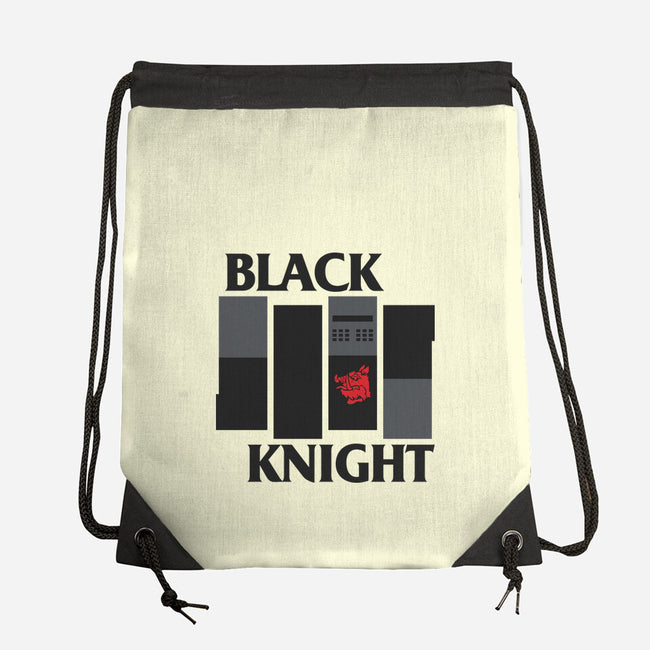 Black Knight Band-None-Drawstring-Bag-Raffiti