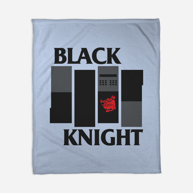 Black Knight Band-None-Fleece-Blanket-Raffiti