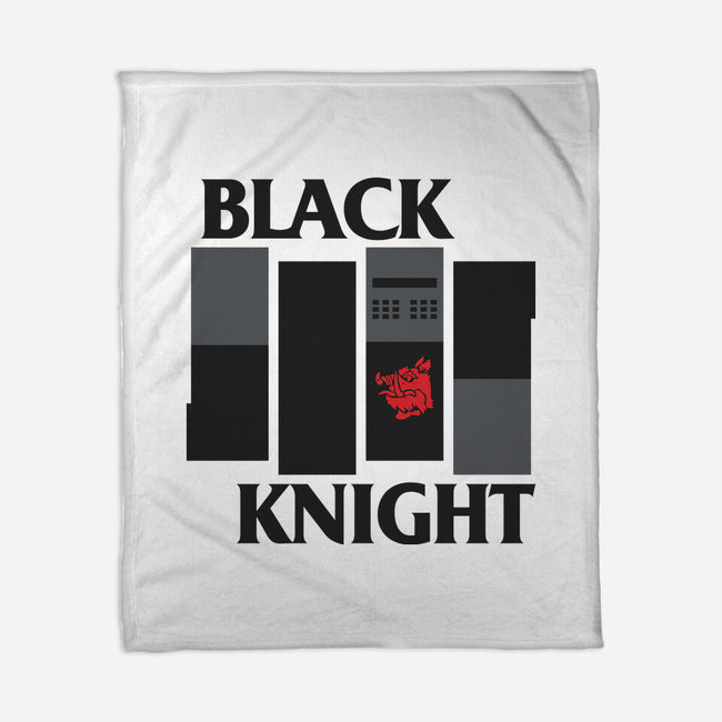 Black Knight Band-None-Fleece-Blanket-Raffiti