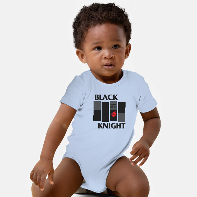 Black Knight Band-Baby-Basic-Onesie-Raffiti