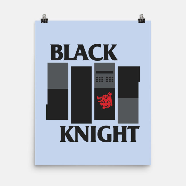 Black Knight Band-None-Matte-Poster-Raffiti