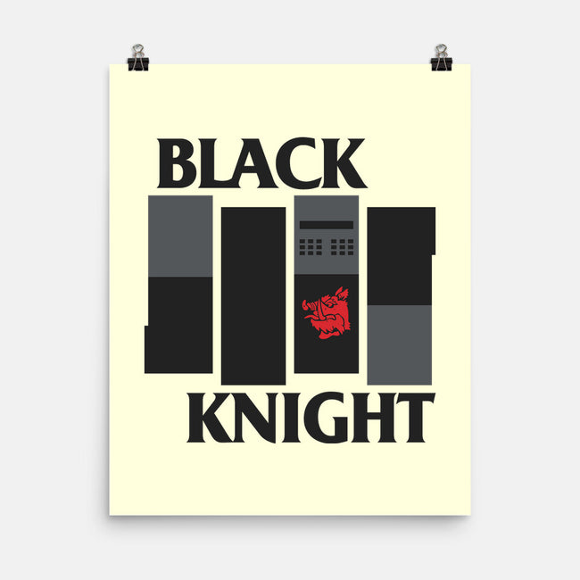 Black Knight Band-None-Matte-Poster-Raffiti