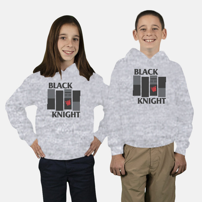 Black Knight Band-Youth-Pullover-Sweatshirt-Raffiti