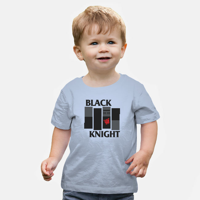 Black Knight Band-Baby-Basic-Tee-Raffiti