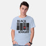 Black Knight Band-Mens-Basic-Tee-Raffiti