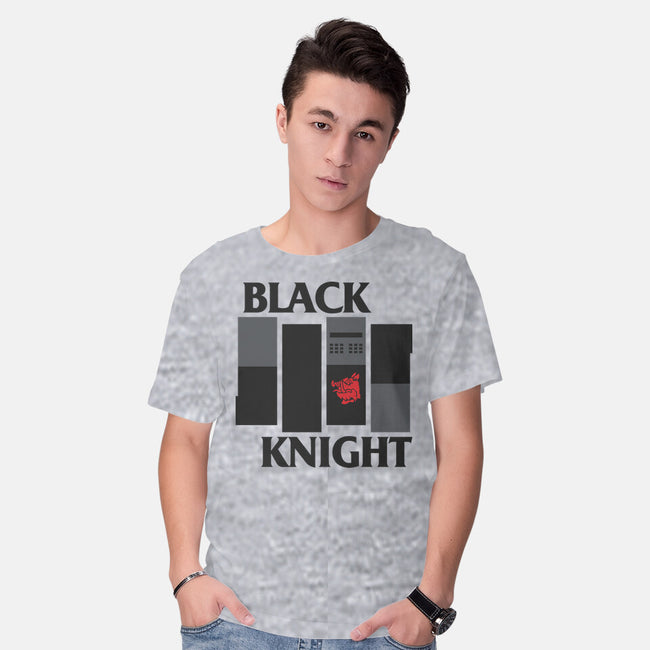 Black Knight Band-Mens-Basic-Tee-Raffiti