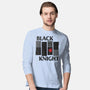 Black Knight Band-Mens-Long Sleeved-Tee-Raffiti