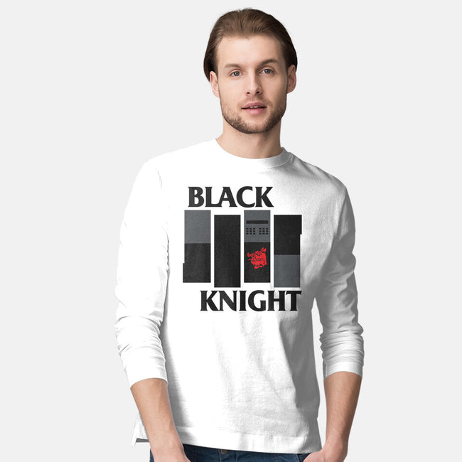 Black Knight Band-Mens-Long Sleeved-Tee-Raffiti
