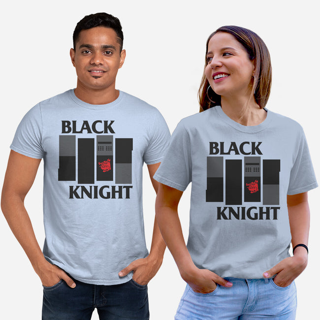 Black Knight Band-Unisex-Basic-Tee-Raffiti