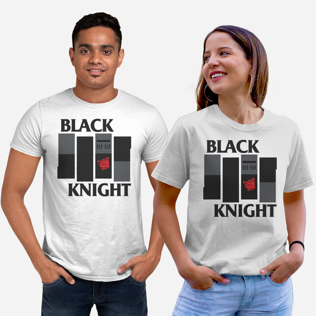 Black Knight Band-Unisex-Basic-Tee-Raffiti