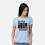 Black Knight Band-Womens-Basic-Tee-Raffiti