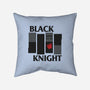 Black Knight Band-None-Removable Cover w Insert-Throw Pillow-Raffiti