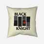 Black Knight Band-None-Removable Cover w Insert-Throw Pillow-Raffiti