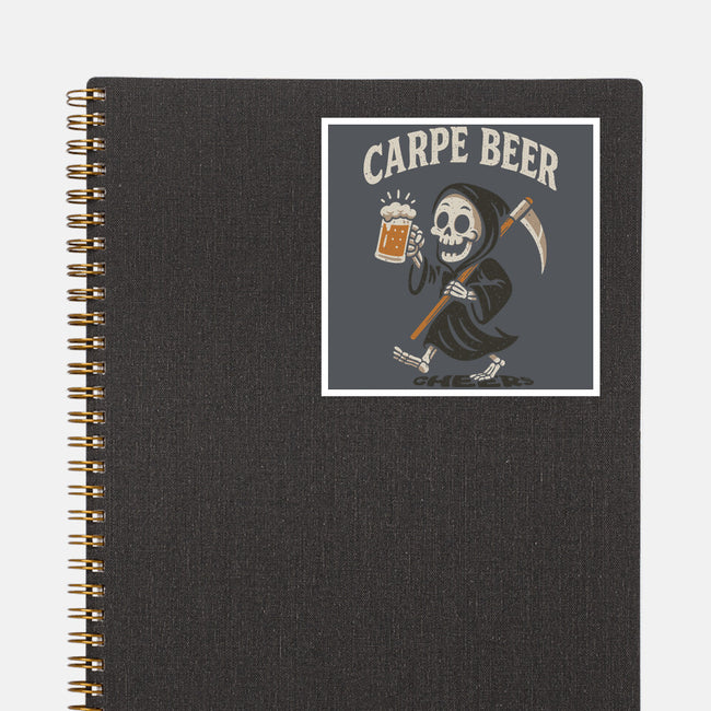 Carpe Beer-None-Glossy-Sticker-Tronyx79
