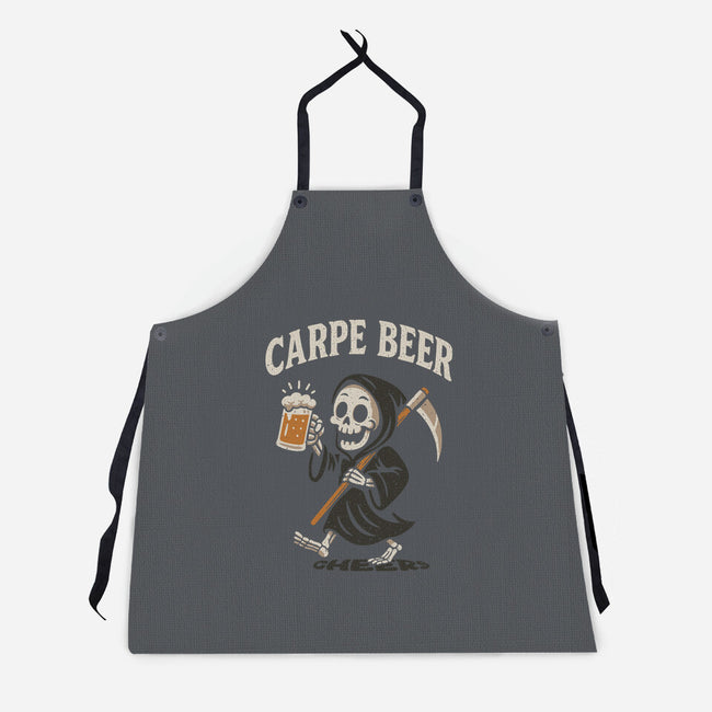 Carpe Beer-Unisex-Kitchen-Apron-Tronyx79