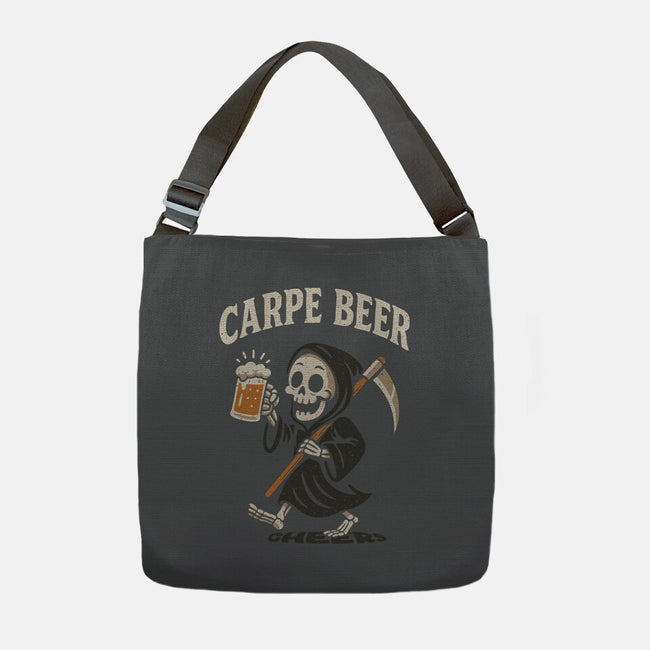 Carpe Beer-None-Adjustable Tote-Bag-Tronyx79