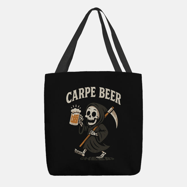 Carpe Beer-None-Basic Tote-Bag-Tronyx79