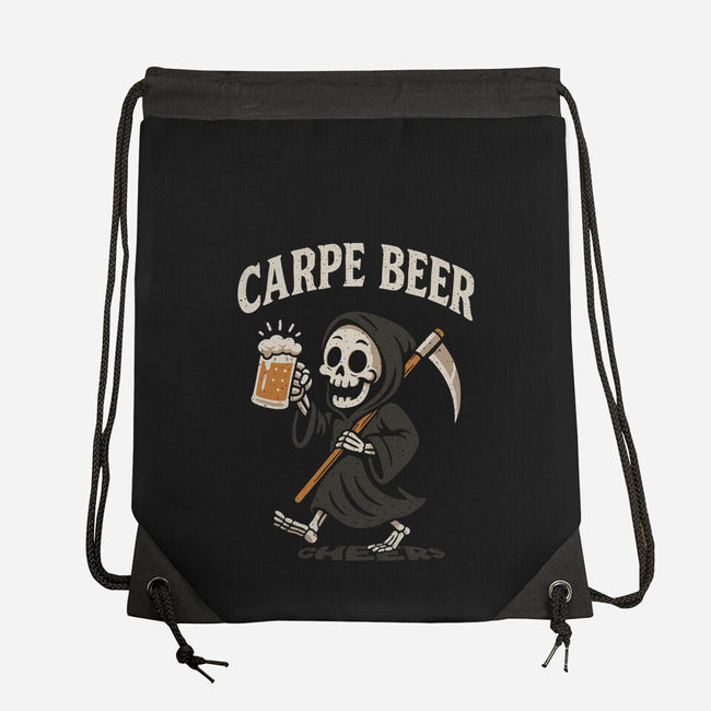 Carpe Beer-None-Drawstring-Bag-Tronyx79
