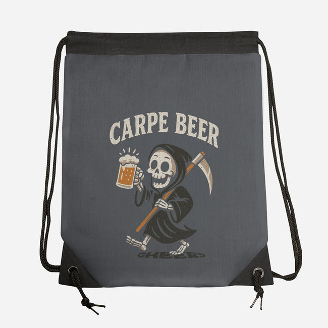 Carpe Beer-None-Drawstring-Bag-Tronyx79