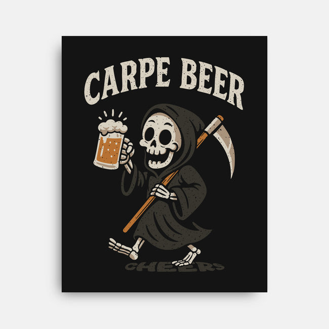 Carpe Beer-None-Stretched-Canvas-Tronyx79